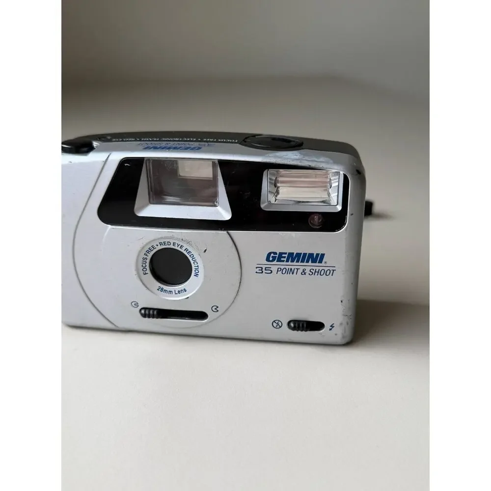 Gemini Compact 35mm Point & Shoot Film Camera Vintage WORKS